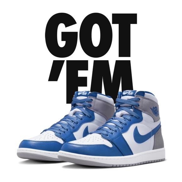 Nike Air Jordan 1 High True Blue - Picture 13 of 17